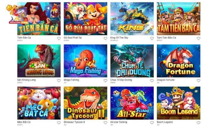 bắn cá FIVE88 Techplay với vô vàn các tựa game bắn cá ấn tượng