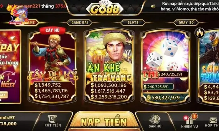 Tài Xỉu Online Go88 thu hút hàng triệu người chơi mỗi ngày